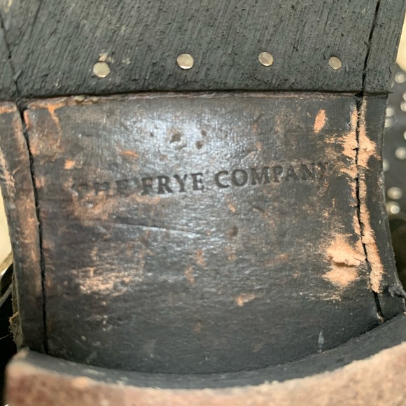 Frye Jenna stud Moto Biker boots - Picture 9 of 15